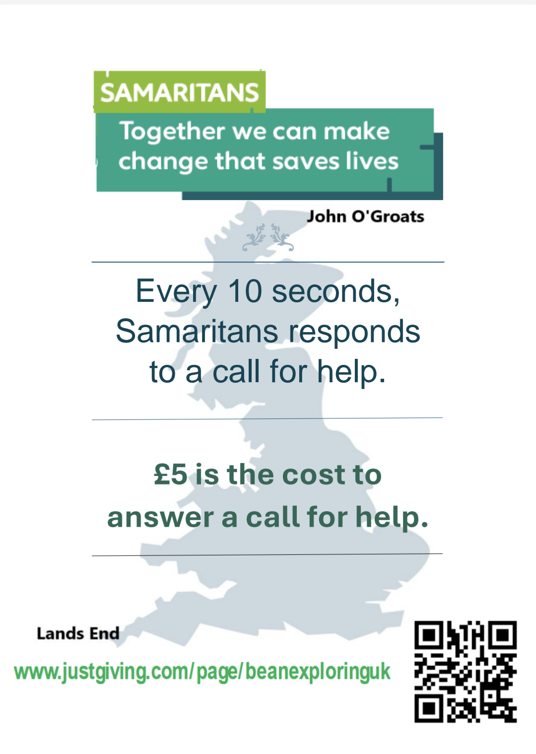 Samaritans: Answering Calls for Help Every 10 Seconds